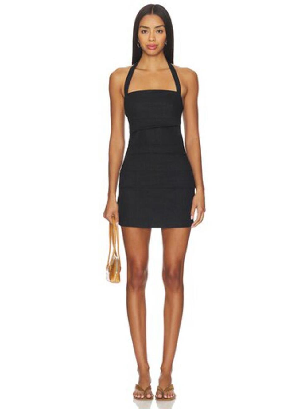 LIONESS 1999 Mini Dress in Indigo